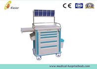Luxury Anesthesia Medical Trolley ABS Cart Utility Container Hospital Trolley (ALS-MT105B)