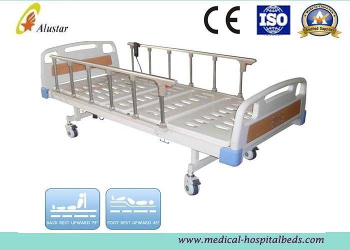 Flalt ABS Head Hospital Electric Bed With Aluminum Alloy Guardrail 2150*950*550mm (ALS-E201)