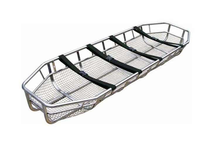 Folding Stretcher Emergency Rescue Stainless Steel Helicopter Medical Basket Stretcher AL-SA122