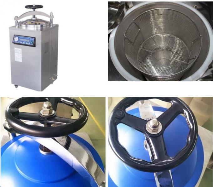 Automatic Stainless Steel Laboratory Steam Sterilization Equipment 50L