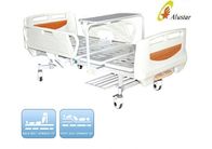ABS Railing Double Crank Medical Hospital Beds With Shoes Holder ( ALS-M218)