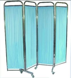 2000*1800 Stainless Steel Hospital Privacy Screens Mobile Folding Hospital Ward Screen (ALS-WS05)