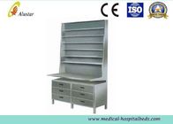 2 Drawers Hickey Cabinet Hospital Side Table With Big Storage ( ALS - CA004)
