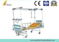Steel Bed Frame Double Column Hight Adjustable Orthopedic Traction Bed With Turning Table (ALS-TB03)