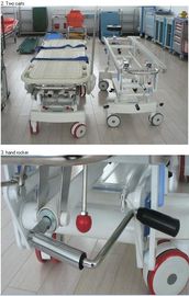 Alloy Aluminum Hospital Stretcher Trolley, Transfer Cart With Central Controlled Braking System ALS-ST009