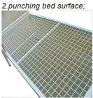 Powder Coated Steel Flat Ward Bed Wire Mesh Punching Surface Medical Hospital Bed (ALS-FB004)
