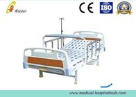 ABS One Crank Manual Medical Hospital Bed With Aluminum Alloy Backrest (ALS-M110)