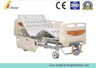 Luxury ABS Guardrail Adjustable Medical Hospital Bed Equipment Double Cranks (ALS-M253)