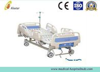 ABS Handrail Medical Adjustable Hospital Beds Stainless Steel Handle (ALS-M243)