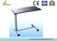 Fireproof Wood Over-Bed Table Dining Table Hospital Bed Accessories ISO9001 (ALS-A09)