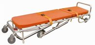 Emergency Ambulance Stretcher Trolley Adjustable Folding Automatic Loading Cart ALS-S009