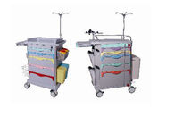 Large Medical Trolley Storage Capacity 3Drawers For Hospitals