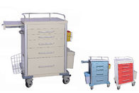 Hospital Medical Trolley ABS Nursing Crash Cart Emergency Drug Trolley (ALS-ET110)