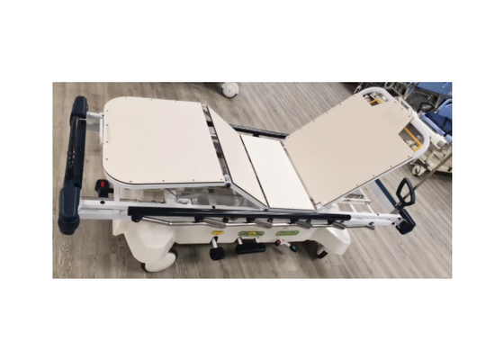 Rubber Patient Stretcher Trolley With Transfer X-Ray Radio Platform