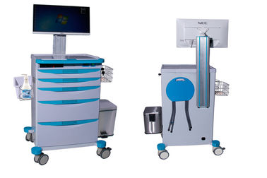 Mobile Endoscopy Trolley Medical Transport Carts Hospital Medical Trolley With Drawers (ALS-WT04)