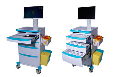 Mobile Endoscopy Trolley Medical Transport Carts Hospital Medical Trolley With Drawers (ALS-WT04)