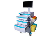 Mobile Medical Cart Trolley Drug Trolley For Laptop Dialysis  (ALS-WT04)