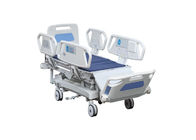 Steel Frame Nursing Equipments Hospital Electric Beds With ABS Handrails