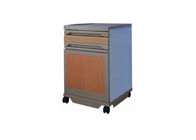 Durable ABS Hospital Bedside Cabinet Medicine Storage Locker With Castors ( ALS - CB106)