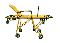 Automatic Loading Wheeled Ambulance Stretcher Trolley For Incubator 150mm Castors