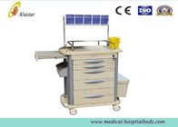ABS Anesthesia Medical Trolley Nursing Cart Utility Hospital Trolley With IV Pole Optional (ALS-MT103B))