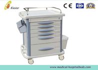 Noiseless Luxury Anesthesia Hospital Cart Medical Trolley With Utility Container (ALS-MT136)
