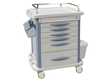 Noiseless Luxury Anesthesia Hospital Cart Medical Trolley With Utility Container (ALS-MT136)