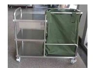 Stainless Steel Dressing Trolley Push Cart Hospital Medical Trolley (ALS-MT14B)
