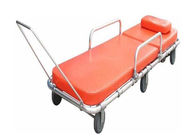 Aluminum Alloy Emergency Rescue Ambulance Stretcher Trolley With Foamed Cushion (ALS-S002)