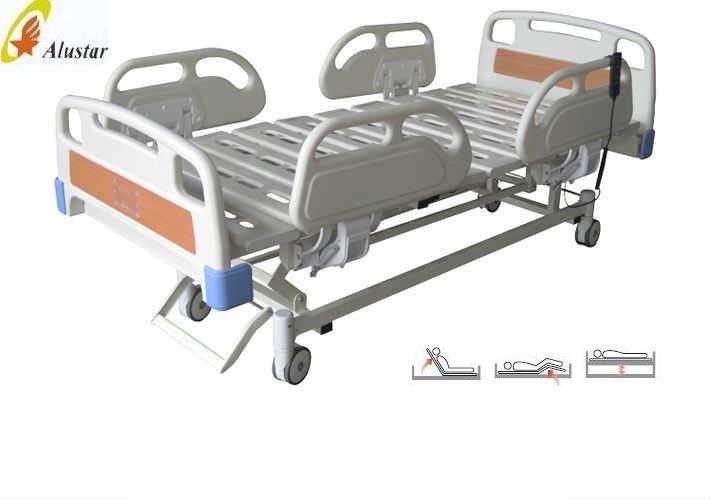 Foldable ABS Guardrail Hospital Electric Beds 5 Funtion ICU Bed with Steel Frame (ALS-E306)