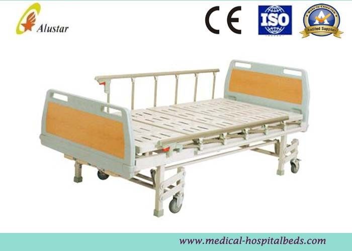 Simple Design 3 Crank Mechanical Medical Hospital Bed With ABS Head (ALS-M315)