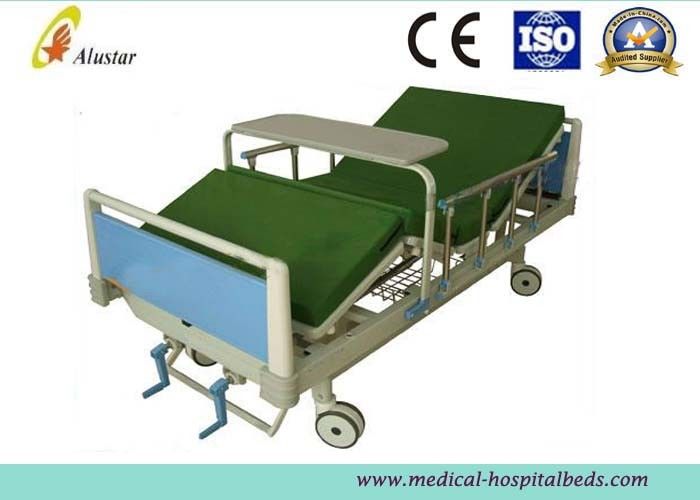 Double Crank Medical Hospital Care Beds With Shoes Holder (ALS-M254)