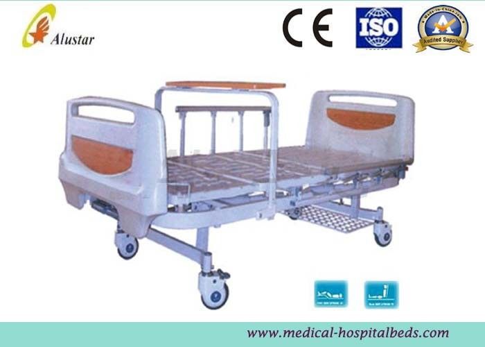 Al-Alloy Siderail 2 Ways Crank Clinic Bed Medical Hospital Beds (ALS-M233)