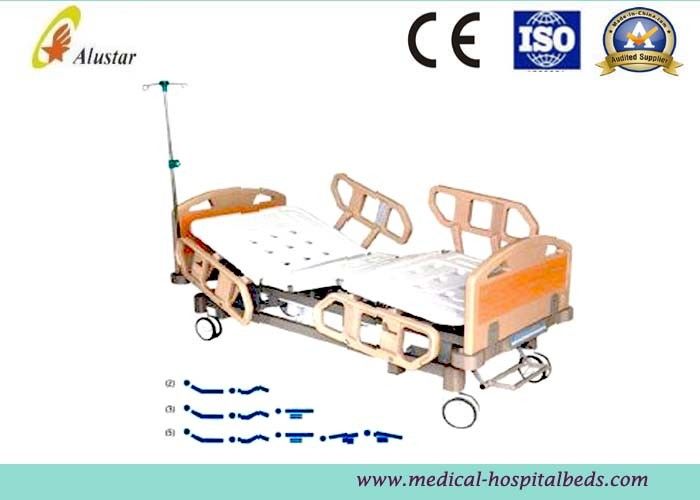 Multifunction ABS Bed Board Electric ICU Hospital Adjustable Beds With Nurse Lock (ALS-E514)