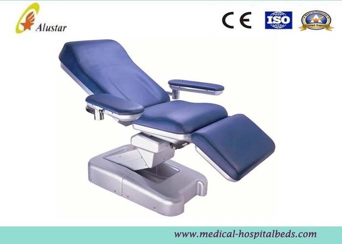 Metal frame collection chair / Hospital Furniture Chairs / Medical electric blood donation chair (ALS-CE015)