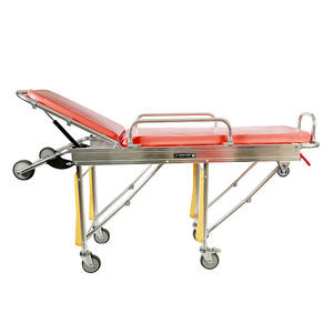 Headrest / Backrest Adjustable Stretcher Trolley L1900*W550*H(500-900)Mm