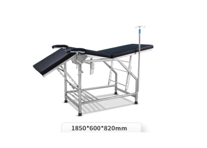 Stainless Steel Obstetric Delivery Bed With 125mm Castor Size