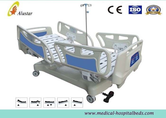 Luxurious Adjustable Hospital Electric Beds With Five-function And Rail Controller (ALS-ES008)