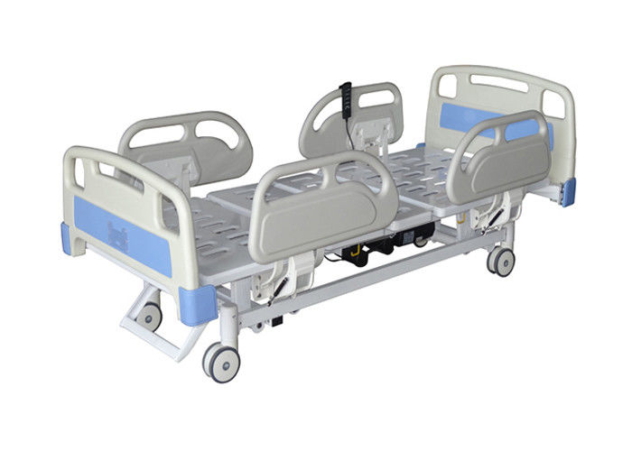 Electric Adjustable Bed 3 Motors Electric Hospital Nursing Bed For ICU Room