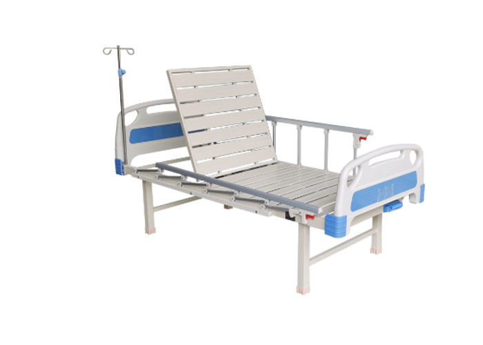 Manual Adjustable 1 Cranks 200kgs Semi Fowler Hospital Bed One Functions