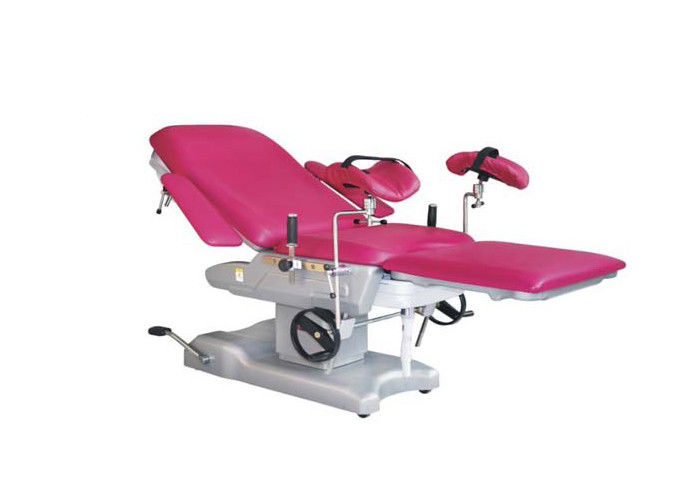 Pink Orthopedic Table With 0-80° Backrest And 0-45° Legrest Adjustment