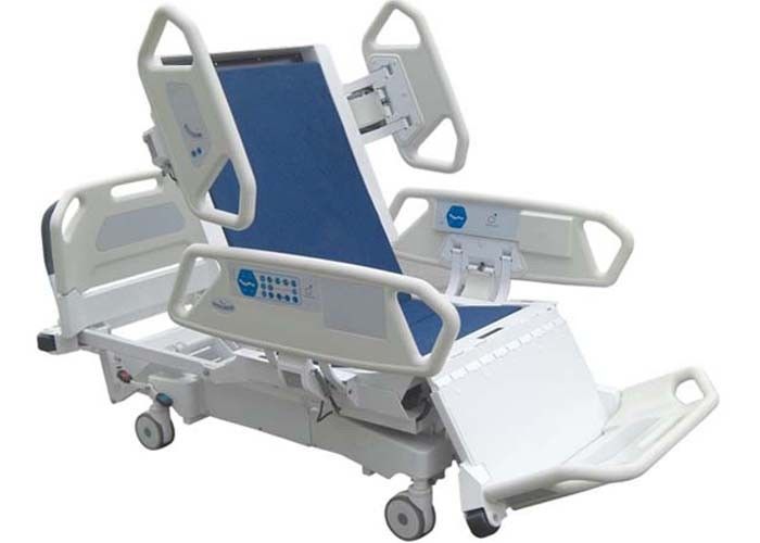 8 Positions Hospital Electric Beds ICU Room Bed Mattress And CPR Control ALS - ES001