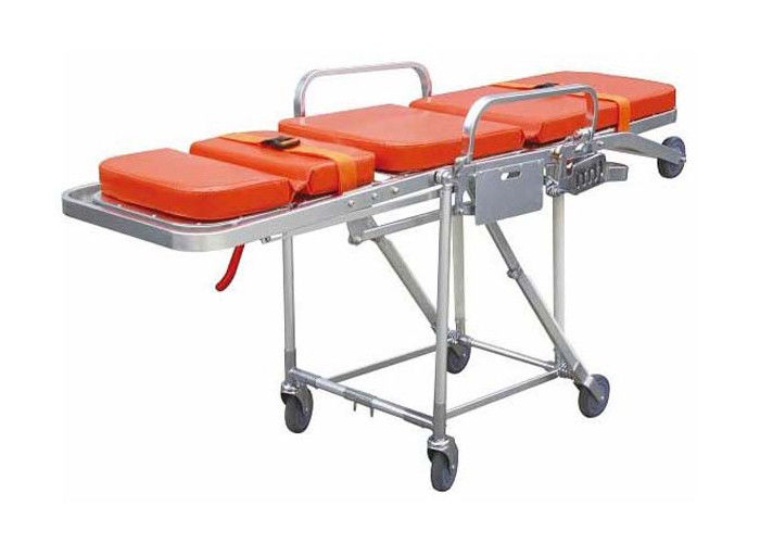 Anti-Corrosion Adjusted Foldchair Stretcher Trolley Medical Ambulance Trolley Stretcher ALS-S011